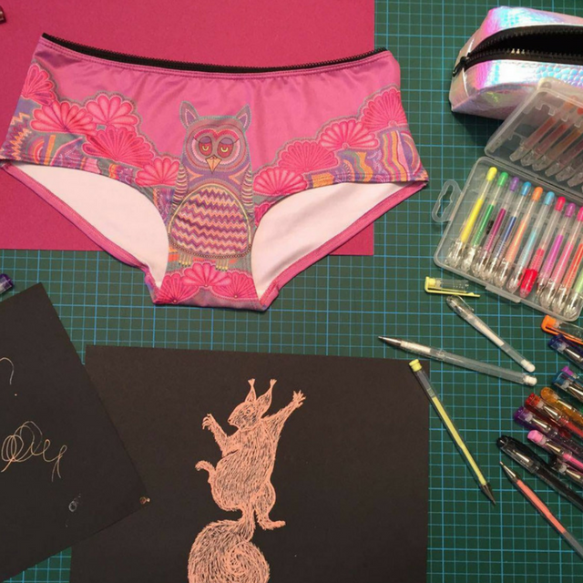 Motivational owl knickers